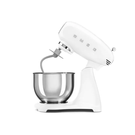 SMEG KONYHAI ROBOTGÉP, retro, fehér test és talp - WaterMarkt.hu