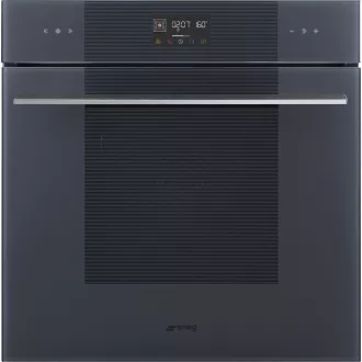   SMEG HŐLÉGKEVERÉSES SÜTŐ, Linea design, Galileo, 60 cm, ES LCD, neptune szürke üveg