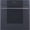 SMEG PIROLITIKUS HŐLÉGKEVERÉSES SÜTŐ, Linea design, Galileo, 60 cm, ES LCD, neptune szürke üveg - WaterMarkt.hu