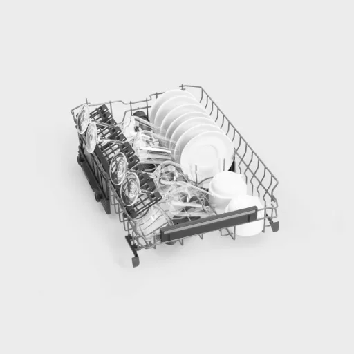 SMEG TELJESEN BEÉPÍTHETŐ MOSOGATÓGÉP, 45 cm, 10 teríték, 8 funkció, 2 hőmérséklet, 46dB - WaterMarkt.hu