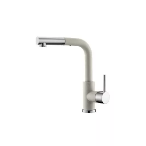 LUX Metalac Xgranit Mosogató Csaptelep - Bézs - WaterMarkt.hu