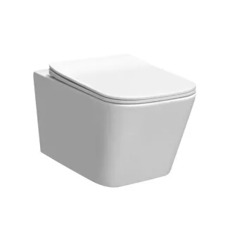 Tina fali rimless WC soft close ülőkével - WaterMarkt.hu
