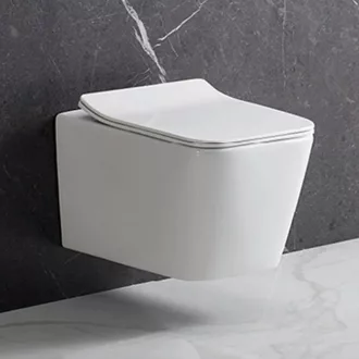 Tina fali rimless WC soft close ülőkével - WaterMarkt.hu