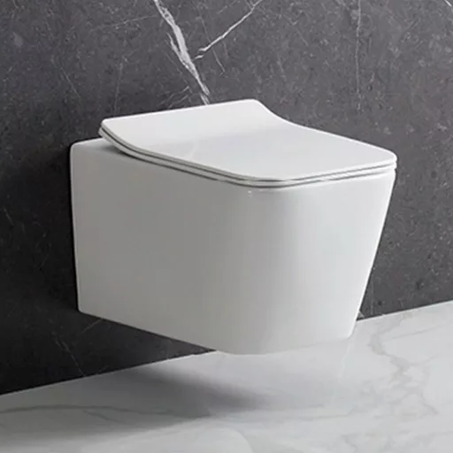 Tina fali rimless WC soft close ülőkével - WaterMarkt.hu