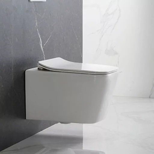 Tina fali rimless WC soft close ülőkével - WaterMarkt.hu
