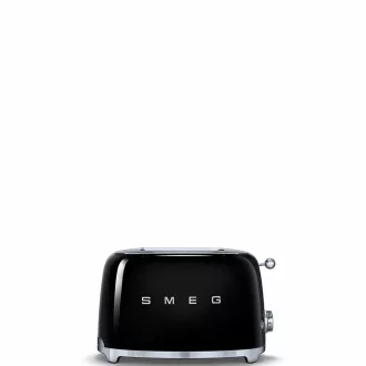 SMEG KENYÉRPIRÍTÓ, retro, 2 szeletes, fekete - WaterMarkt.hu