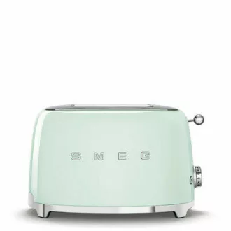 SMEG KENYÉRPIRÍTÓ, retro, 2 szeletes, világoszöld - WaterMarkt.hu