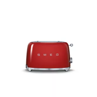SMEG KENYÉRPIRÍTÓ, retro, 2 szeletes, piros - WaterMarkt.hu