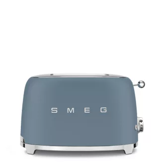 SMEG KENYÉRPIRÍTÓ, retro, 2 szeletes, matt viharkék - WaterMarkt.hu