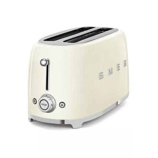 SMEG KENYÉRPIRÍTÓ, retro, 4 szeletes, bézs - WaterMarkt.hu