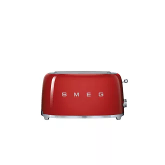 SMEG KENYÉRPIRÍTÓ, retro, 4 szeletes, piros - WaterMarkt.hu