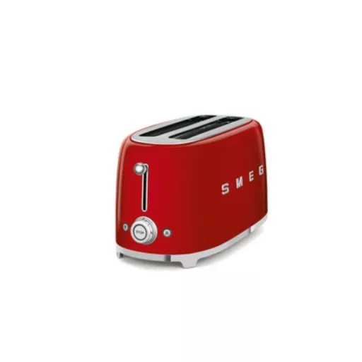 SMEG KENYÉRPIRÍTÓ, retro, 4 szeletes, piros - WaterMarkt.hu