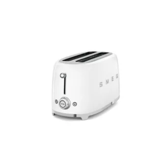 SMEG KENYÉRPIRÍTÓ, retro, 4 szeletes, fehér - WaterMarkt.hu