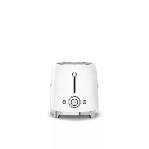 SMEG KENYÉRPIRÍTÓ, retro, 4 szeletes, fehér - WaterMarkt.hu