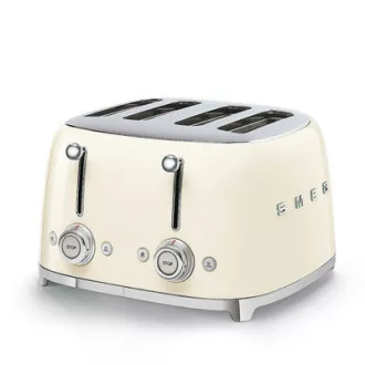 SMEG KENYÉRPIRÍTÓ, retro, 2x2 szeletes, bézs - WaterMarkt.hu