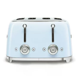 SMEG KENYÉRPIRÍTÓ, retro, 2x2 szeletes, világoskék - WaterMarkt.hu