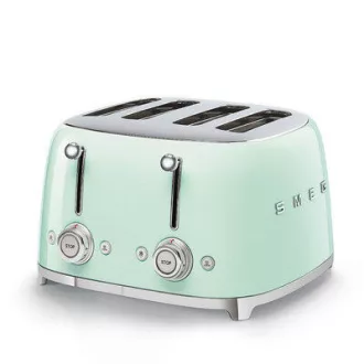 SMEG KENYÉRPIRÍTÓ, retro, 2x2 szeletes, világoszöld - WaterMarkt.hu