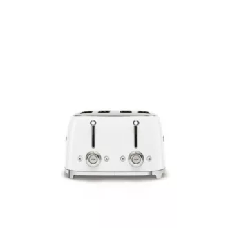 SMEG KENYÉRPIRÍTÓ, retro, 2x2 szeletes, fehér - WaterMarkt.hu