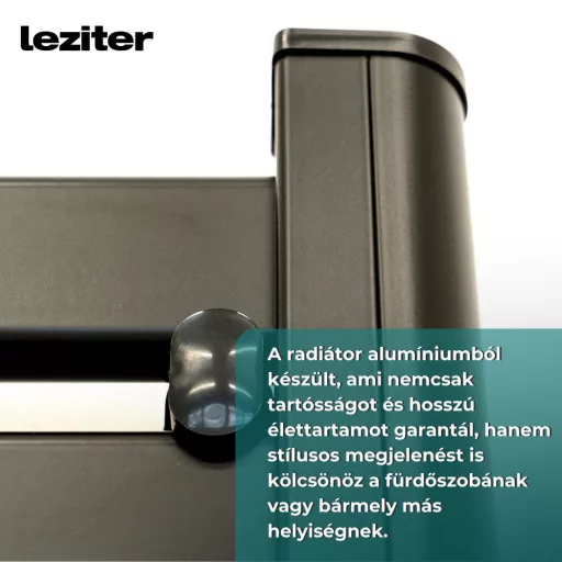 Elektromos törölközőszárító radiátor 500W - WaterMarkt.hu