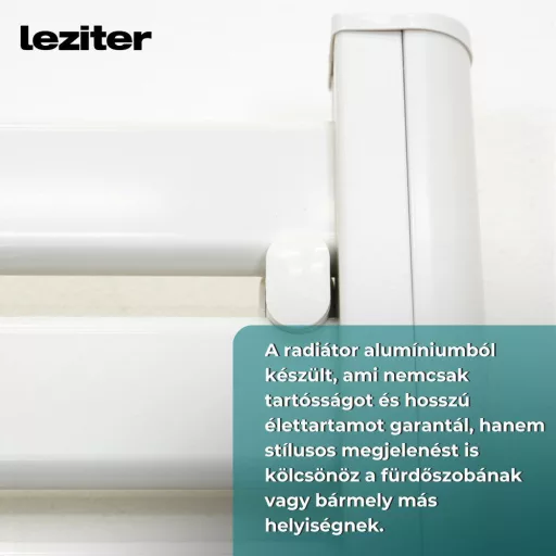 Elektromos törölközőszárító radiátor 500W - WaterMarkt.hu