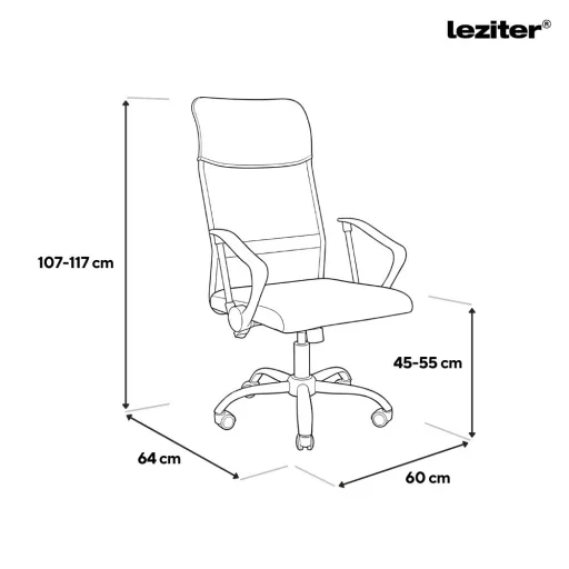 Fit ergonomikus irodai forgószék - WaterMarkt.hu