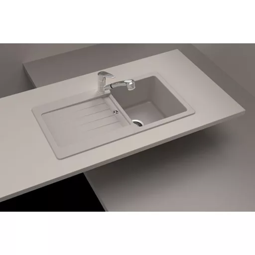 SCHOCK TYPOS CRISTALITE D-100S egymedencés csepptálcás prémium mosogató - Croma - WaterMarkt.hu