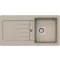 SCHOCK TYPOS CRISTALITE D-100S egymedencés csepptálcás prémium mosogató - Sabbia - WaterMarkt.hu