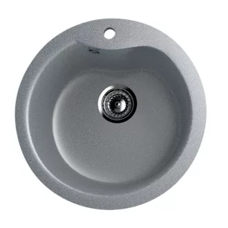 Ulgran U-102-309 Gránit Design Mosogatótálca - Egymedencés, Kerek, Gránit - WaterMarkt.hu