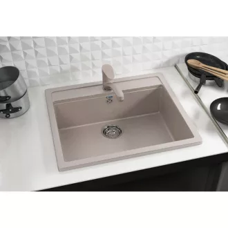 Ulgran U-104 Gránit Mosogatótálca - Egymedencés, Négyzet, Több színben - WaterMarkt.hu