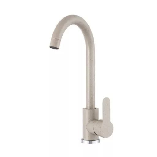 Ulgran U-405-328 Gránit Mosogatótálca és Gamma DECO Mosogató Csaptelep Szett - Bézs - WaterMarkt.hu