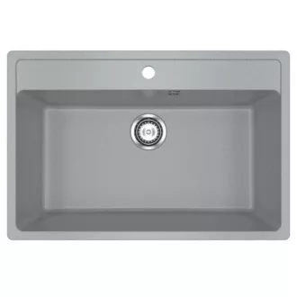 Ulgran U-600-309 Gránit Mosogatótálca - Egymedencés, Téglalap, Extra széles, Gránit - WaterMarkt.hu