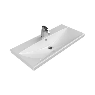 CeraStyle ELITE - porcelán mosdókagyló - 100 x 45 cm - WaterMarkt.hu