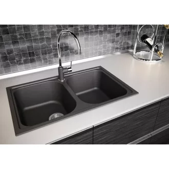SCHOCK VIOLA CRISTALITE N-200S kétmedencés prémium mosogató - Croma - WaterMarkt.hu