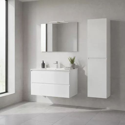 Vario Forte 35 függesztett oldal szekrény fehér-fehér