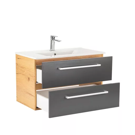 Vario Clam 80 alsó szekrény mosdóval - WaterMarkt.hu