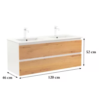 Vario Forte 120 alsó szekrény mosdóval - WaterMarkt.hu