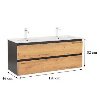 Vario Forte 120 alsó szekrény mosdóval - WaterMarkt.hu