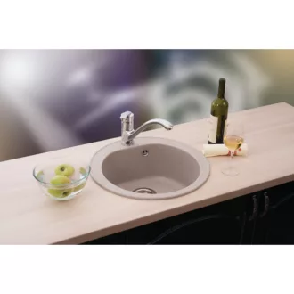 Venera Metalac Xgranit Gránit Mosogatótálca - Extra mély, Egymedencés, Kerek, Több színben - WaterMarkt.hu