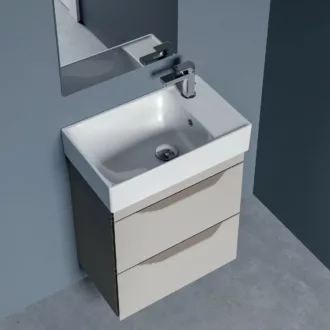 CeraStyle SHARP - JOBB CSAPLYUKAS - porcelán mosdókagyló - 50 x 25 cm - WaterMarkt.hu