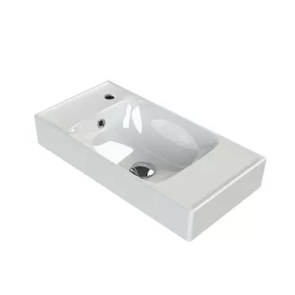   CeraStyle SHARP - BAL CSAPLYUKAS - porcelán mosdókagyló - 60 x 30 cm