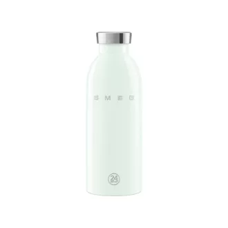   SMEG x 24Bottles® CLIMA Bottle 500 ml-es dupla falú rozsdamentes acél termosz, világoszöld