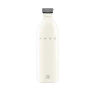   SMEG x 24Bottles® URBAN Bottle 1 literes rozsdamentes acél kulacs, bézs