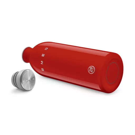 SMEG x 24Bottles® URBAN Bottle 1 literes rozsdamentes acél kulacs, piros