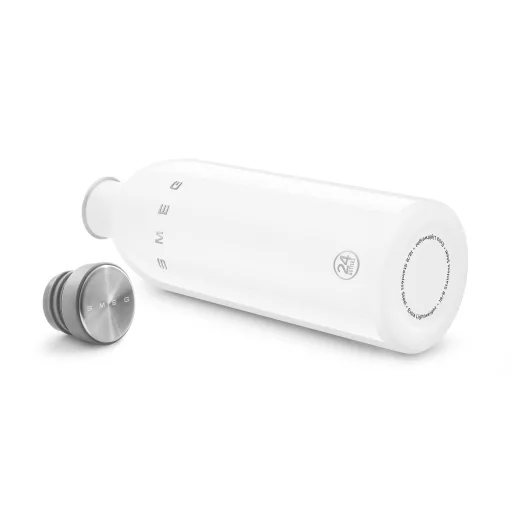 SMEG x 24Bottles® URBAN Bottle 1 literes rozsdamentes acél kulacs, fehér