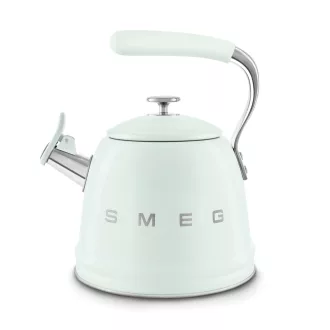 SMEG VÍZFORRALÓ TEÁSKANNA, retro, síppal, világoszöld