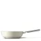 SMEG WOK SERPENYŐ, 30 cm, rozsdamentes acél fogantyú, matt bézs