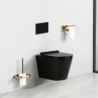 Ride fali, rimless WC soft close ülőkével - WaterMarkt.hu
