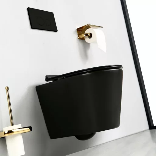 Ride fali, rimless WC soft close ülőkével - WaterMarkt.hu
