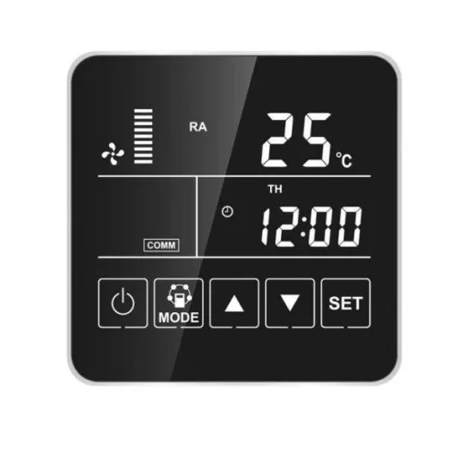 HOLTOP Eco-Smart Pro Plus XHBQ-D3.5 DMTHC központi hővisszanyerős szellőztető entalpia hőcserélővel, LCD kijelzős vezérléssel, WiFi-vel - WaterMarkt.hu