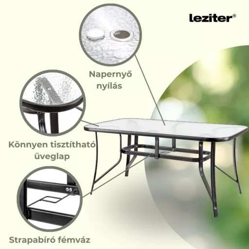 Elzas 4+1 kerti bútor garnitúra szett - WaterMarkt.hu